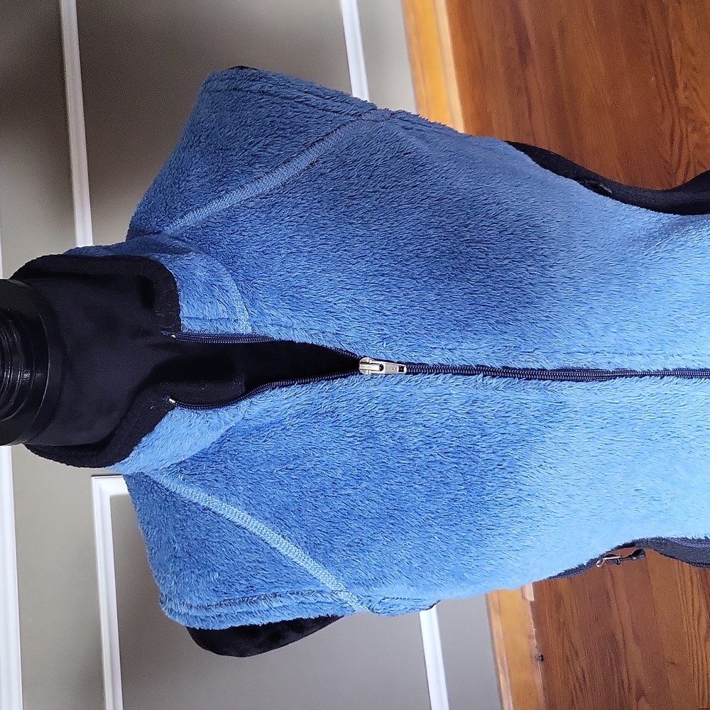 VTG 90s Patagonia Women's Regulator Fleece Vest Full Zip Size M - Picture 2 of 13